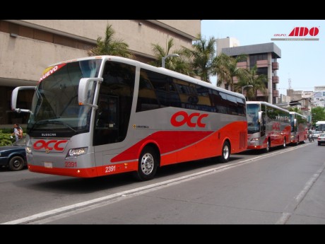 Nuevos Autobuses en Palacio de Gobierno